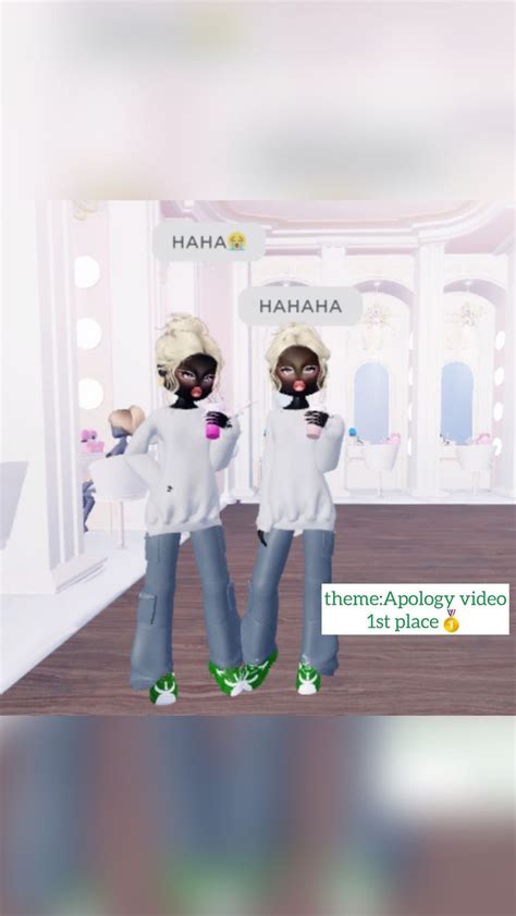 Dti outfit theme Apology video .